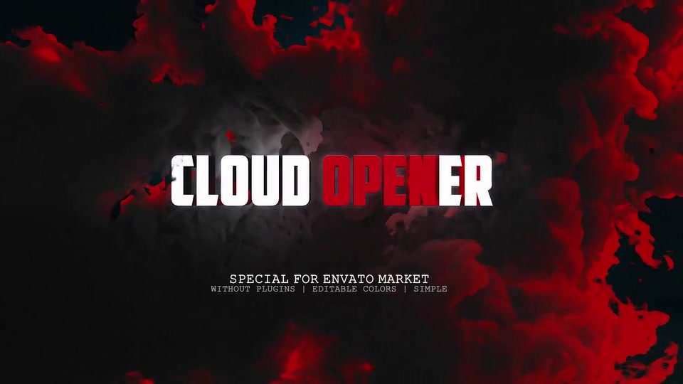 Cloud Logo Title Opener Videohive 34354710 After Effects Image 7