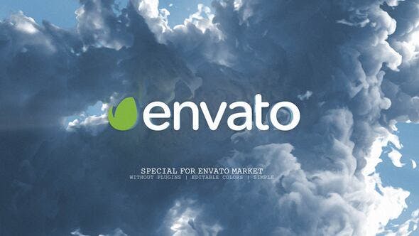 Cloud Logo Title Opener - 34354710 Videohive Download