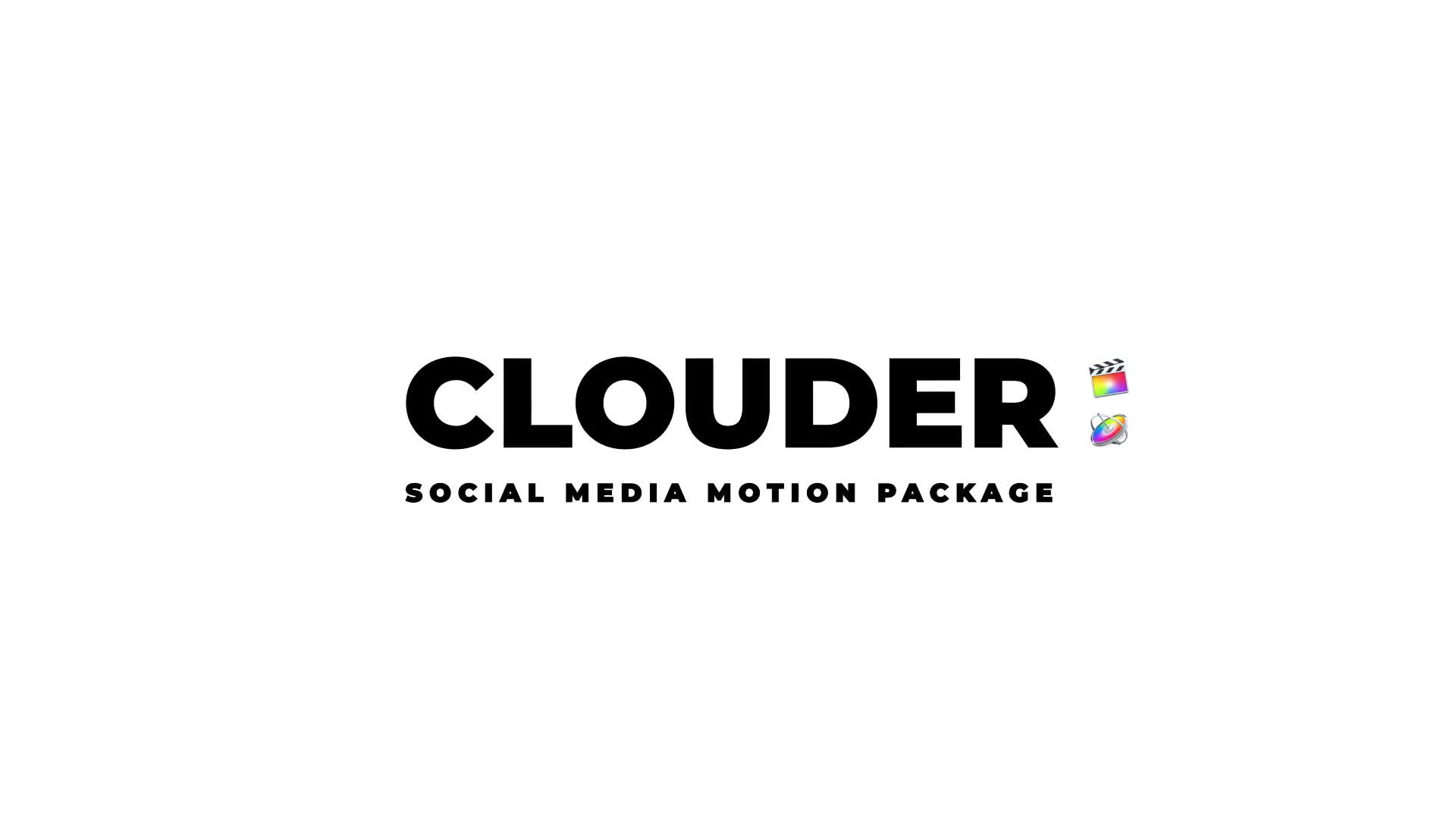 Clouder Motion Pack for Social Media | FCPX Videohive 26423619 Apple Motion Image 1