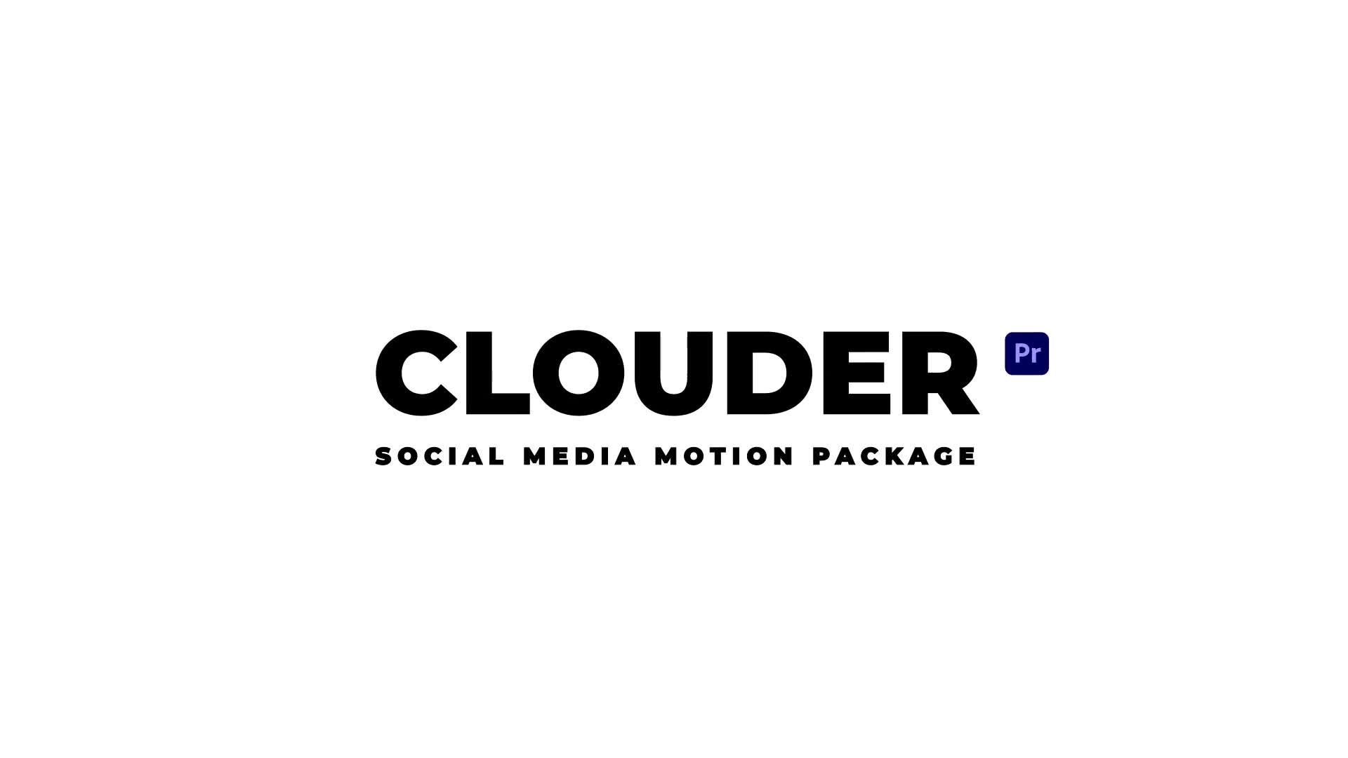 Clouder Motion Pack for Social Media | Premiere Pro MOGRT Videohive 37717374 Premiere Pro Image 1
