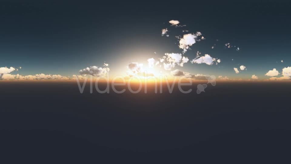 Clouds at Sunset in Virtual Reality - Download Videohive 19674586