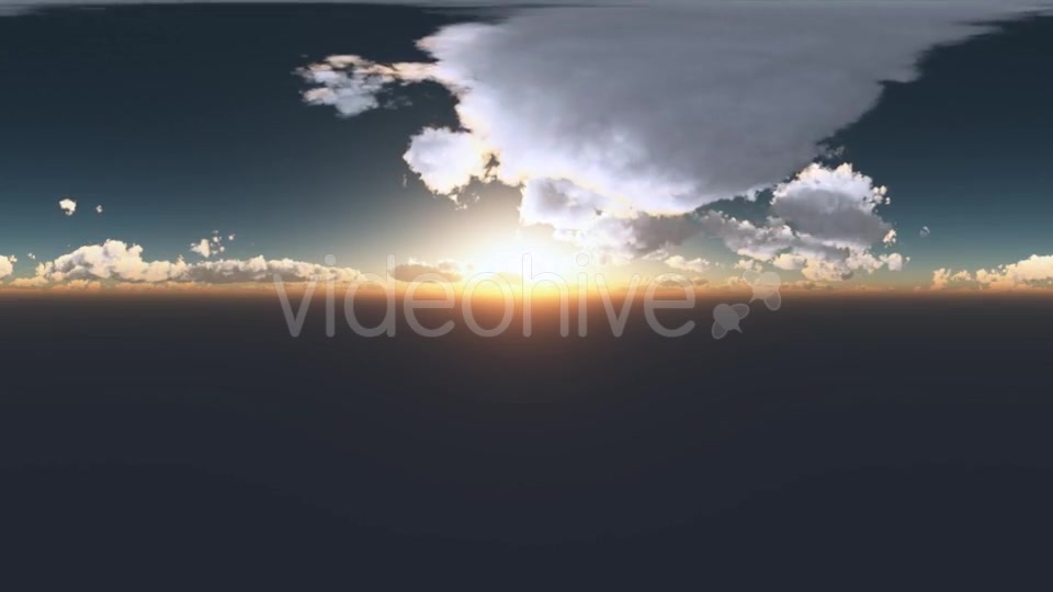 Clouds at Sunset in Virtual Reality - Download Videohive 19674586