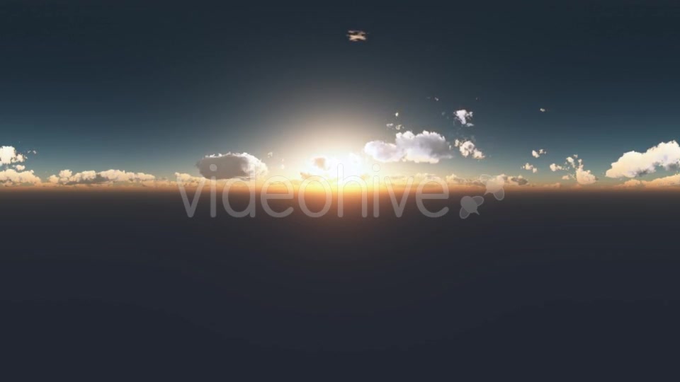 Clouds at Sunset in Virtual Reality - Download Videohive 19674586