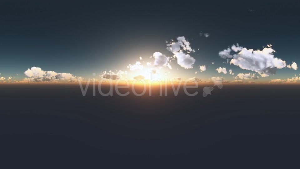 Clouds at Sunset in Virtual Reality - Download Videohive 19674586