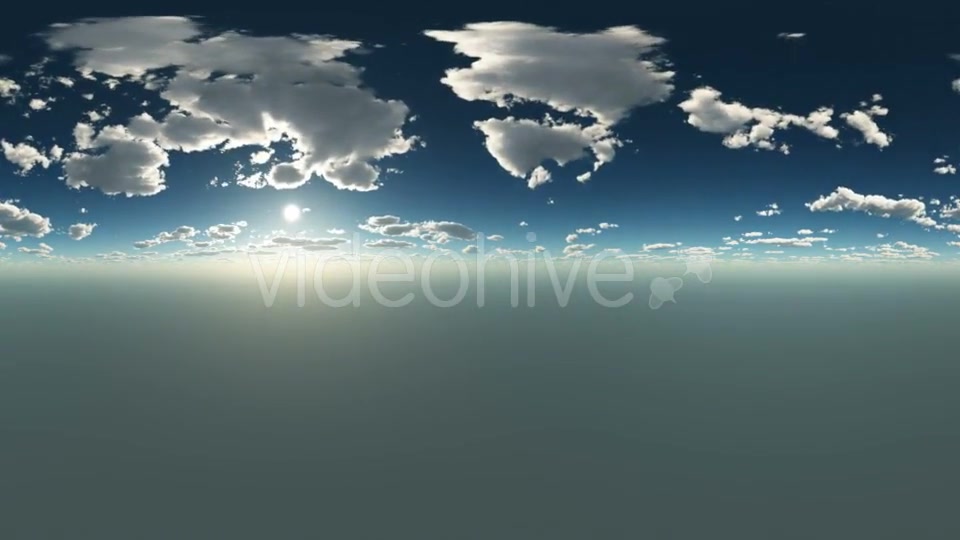 Clouds at Sunset in Virtual Reality - Download Videohive 21094703