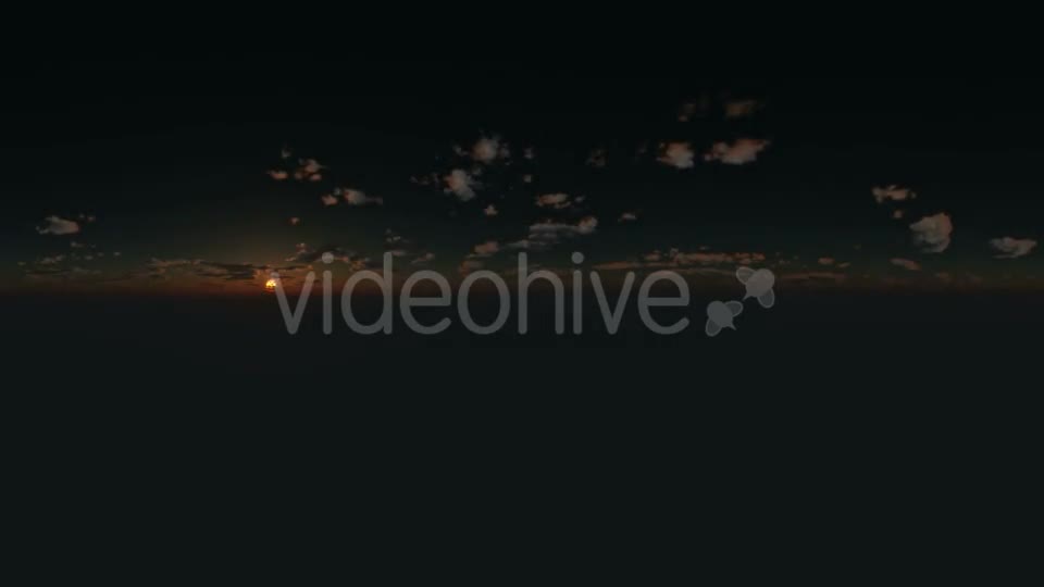 Clouds at Sunset in Virtual Reality - Download Videohive 21535332