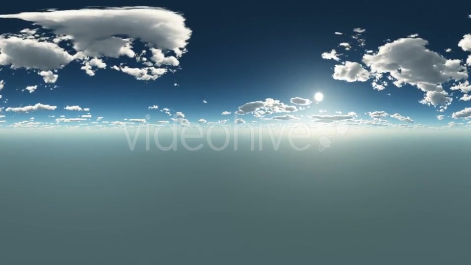 Clouds at Sunset in Virtual Reality - Download Videohive 21535332