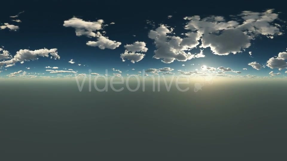 Clouds at Sunset in Virtual Reality - Download Videohive 21535332