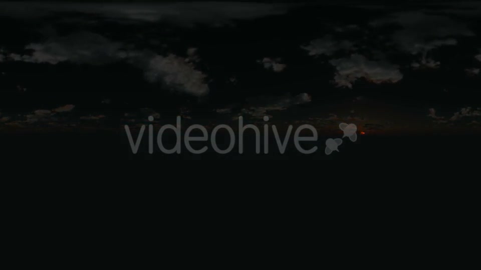 Clouds at Sunset in Virtual Reality - Download Videohive 21535332