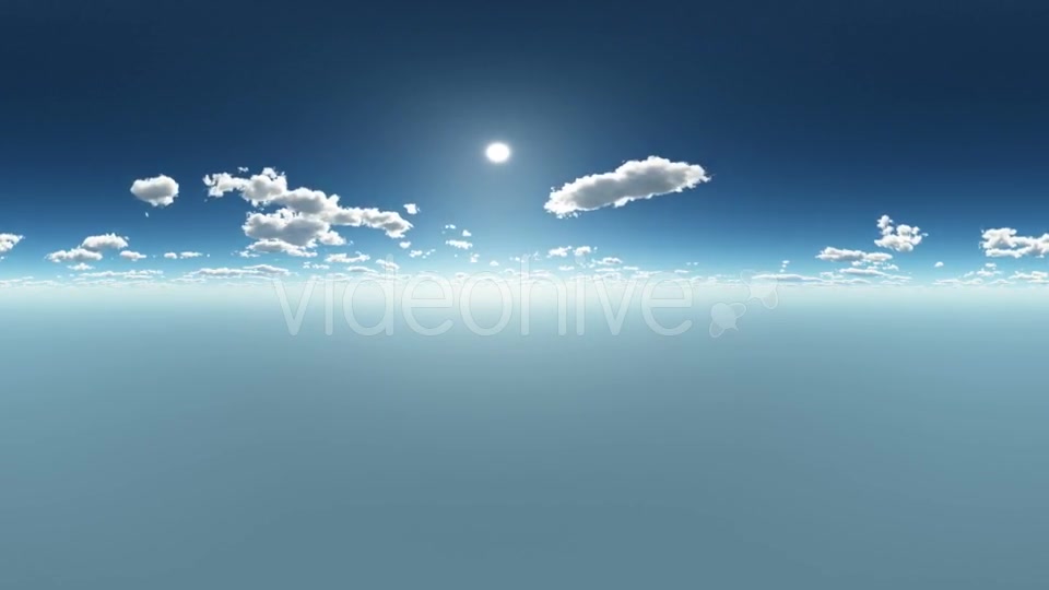 Clouds at Sunset in Virtual Reality - Download Videohive 21535332