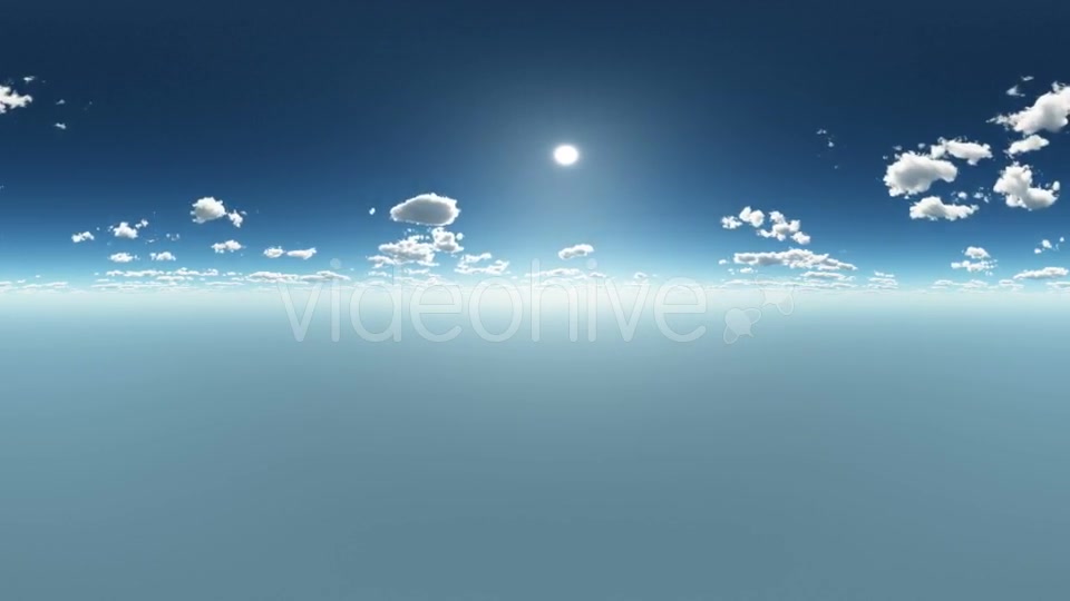 Clouds at Sunset in Virtual Reality - Download Videohive 21535332