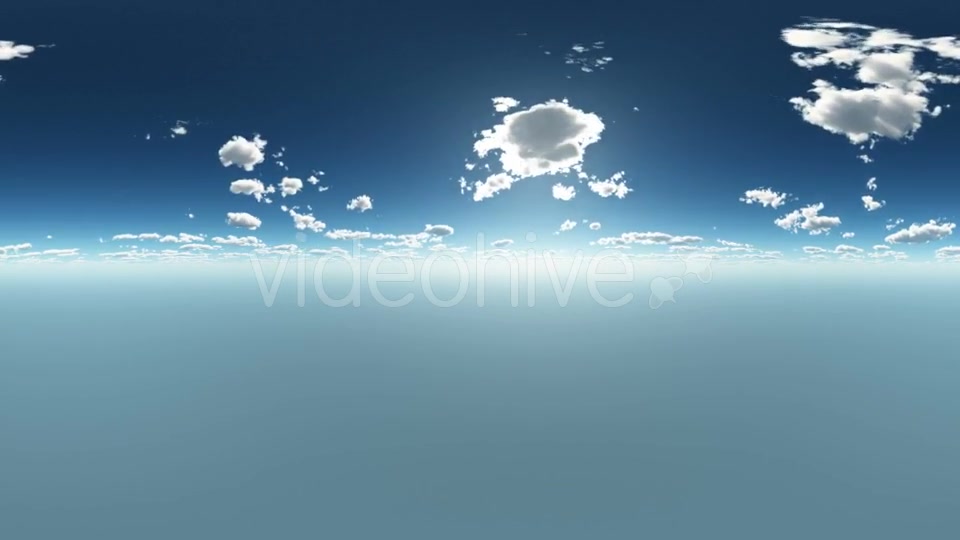 Clouds at Sunset in Virtual Reality - Download Videohive 21535332