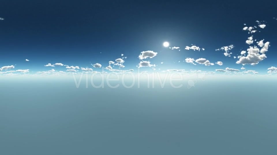 Clouds at Sunset in Virtual Reality - Download Videohive 21535332