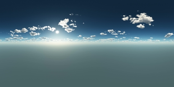 Clouds at Sunset in Virtual Reality - Download Videohive 21535332