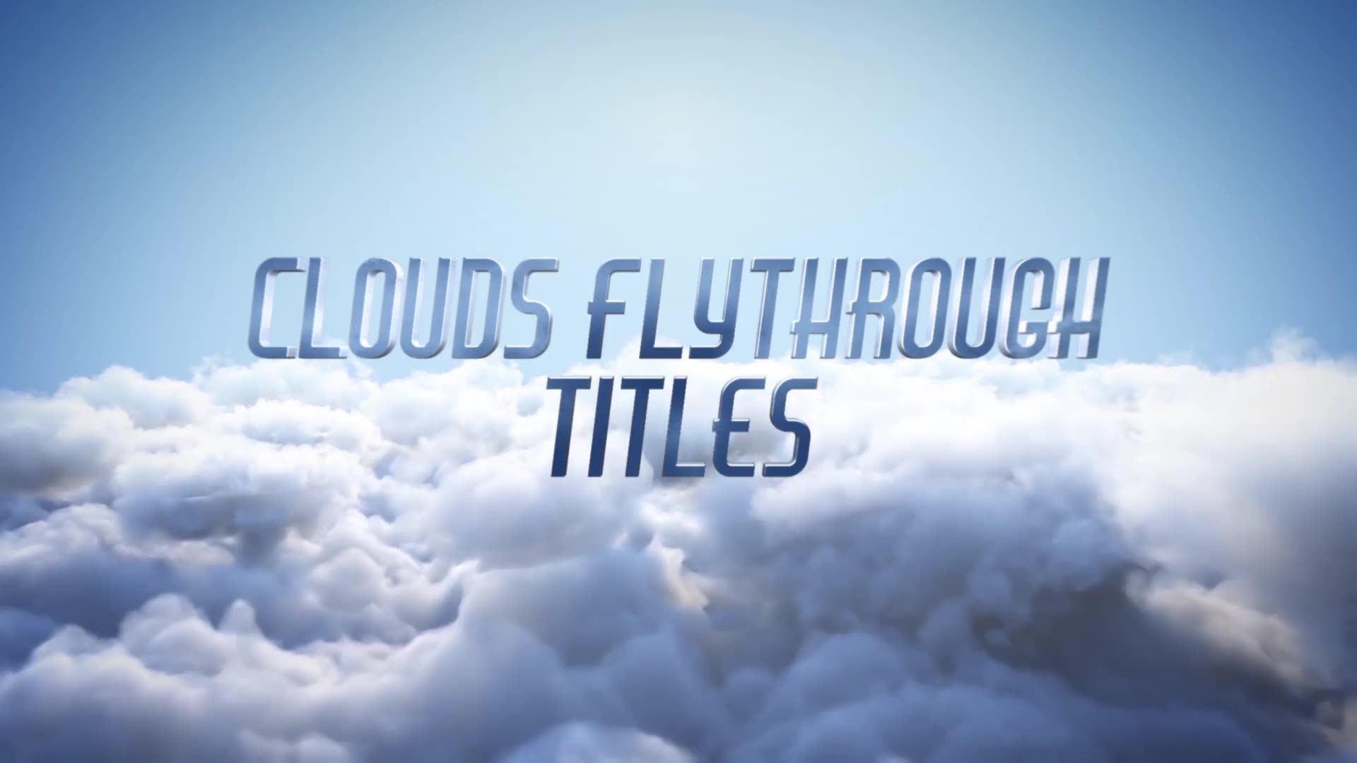 Clouds Flythrough Titles Videohive 23675772 Premiere Pro Image 2