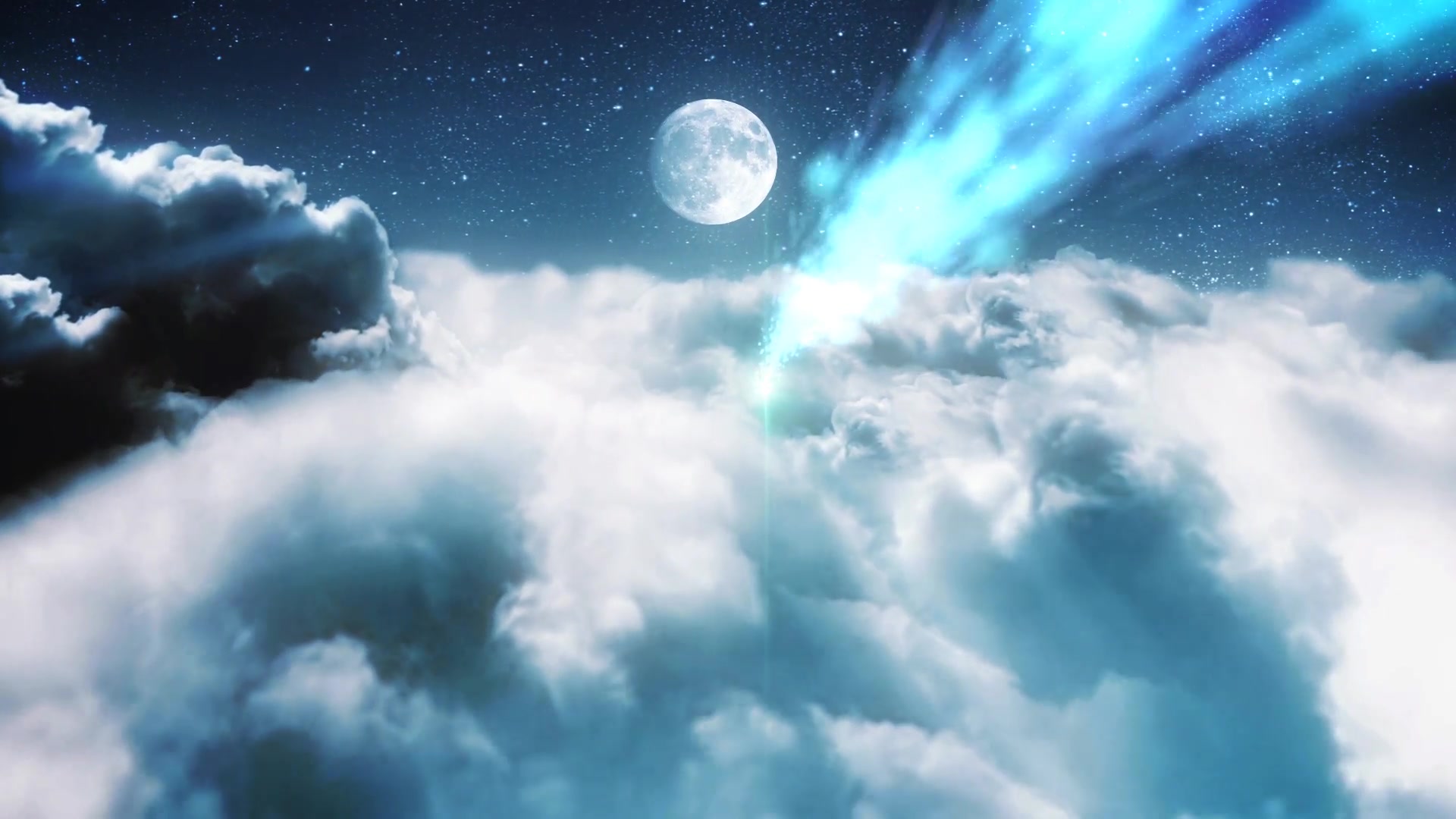 Clouds in a Night Sky - Download Videohive 9767396