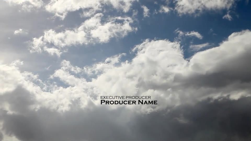 Clouds Titles Sequence Videohive 9561419 After Effects Image 2