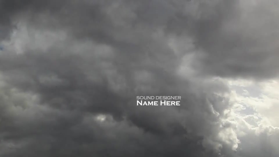 Clouds Titles Sequence Videohive 9561419 After Effects Image 5