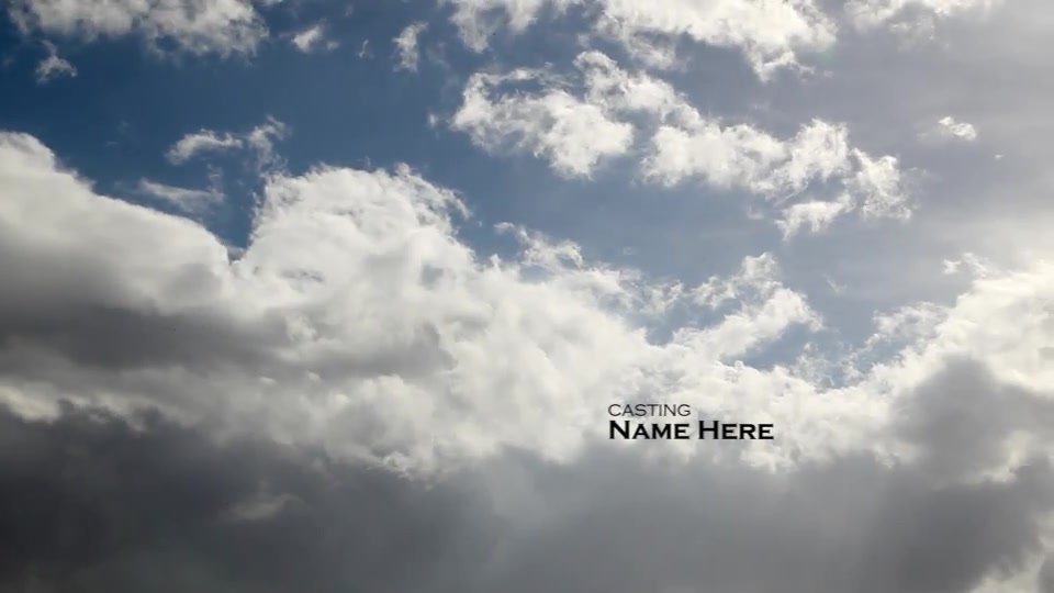 Clouds Titles Sequence Videohive 9561419 After Effects Image 9