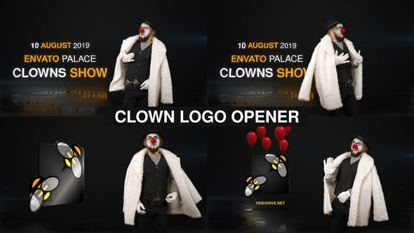 Clown Logo 3 - 25079164 Download Videohive