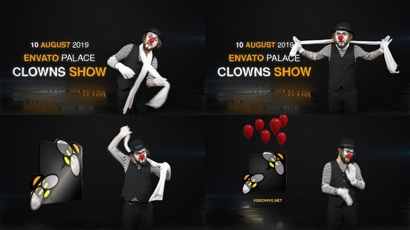 Clown Logo 4 - Videohive 25079384 Download