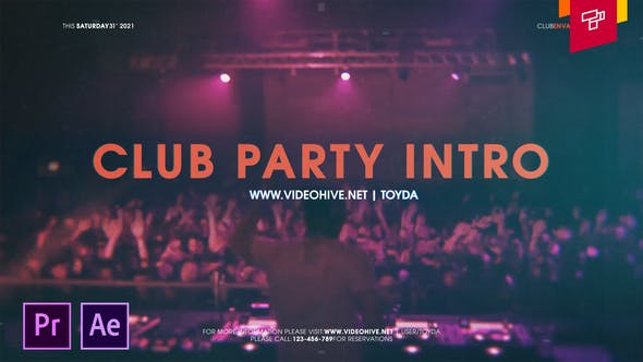 Club Party Intro - Download Videohive 34003353
