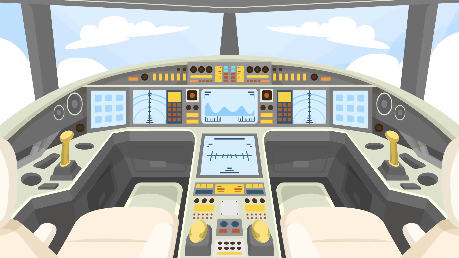 Cockpit Interior Animation | After Effects Videohive 32524568 After Effects Image 6