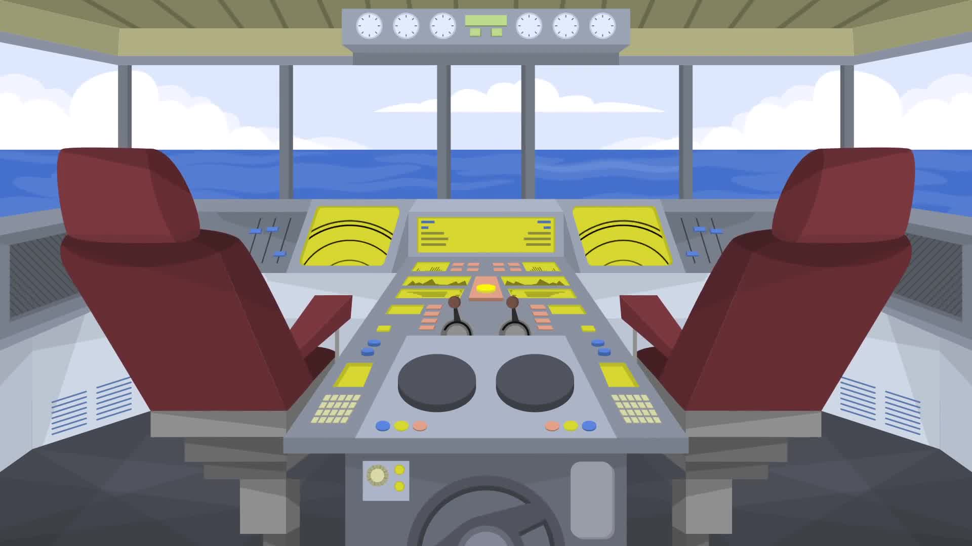 Cockpit Interior Animation | After Effects Videohive 32524568 After Effects Image 8