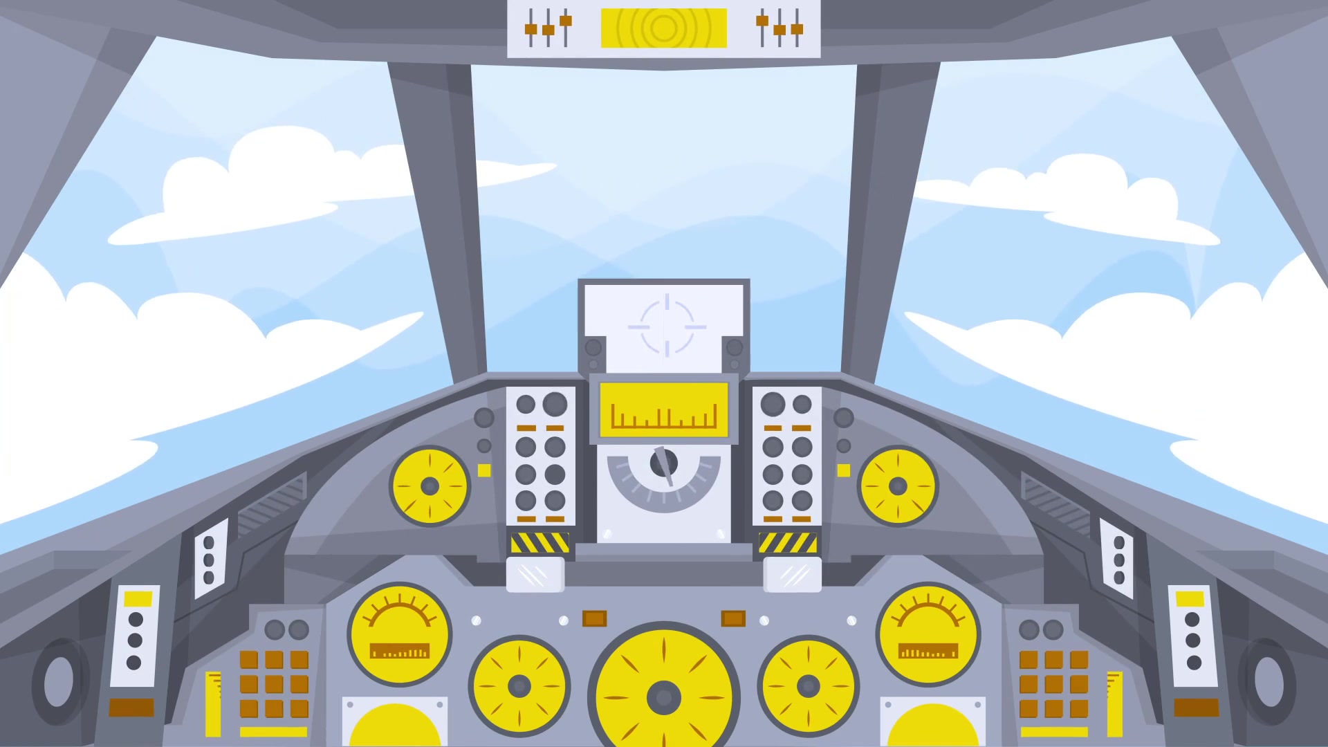 Cockpit Interior Animation | Premiere Pro MOGRT Videohive 32524580 Premiere Pro Image 4