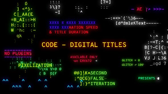 Code Digital Titles - Download Videohive 22939244