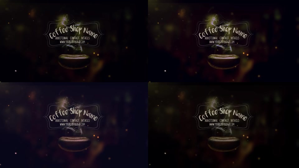 Coffee Beans Logo Reveal Videohive 17097018 After Effects Image 10