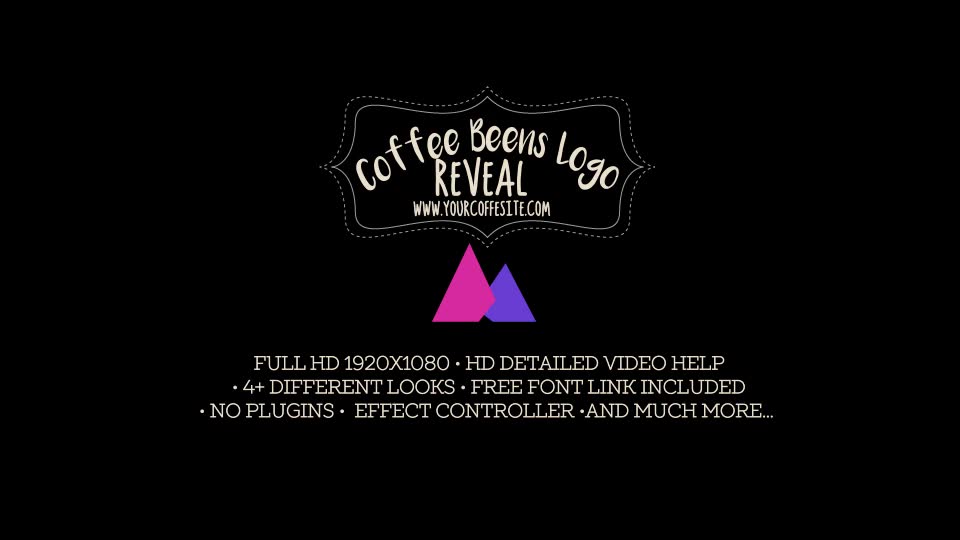 Coffee Beans Logo Reveal Videohive 17097018 After Effects Image 2