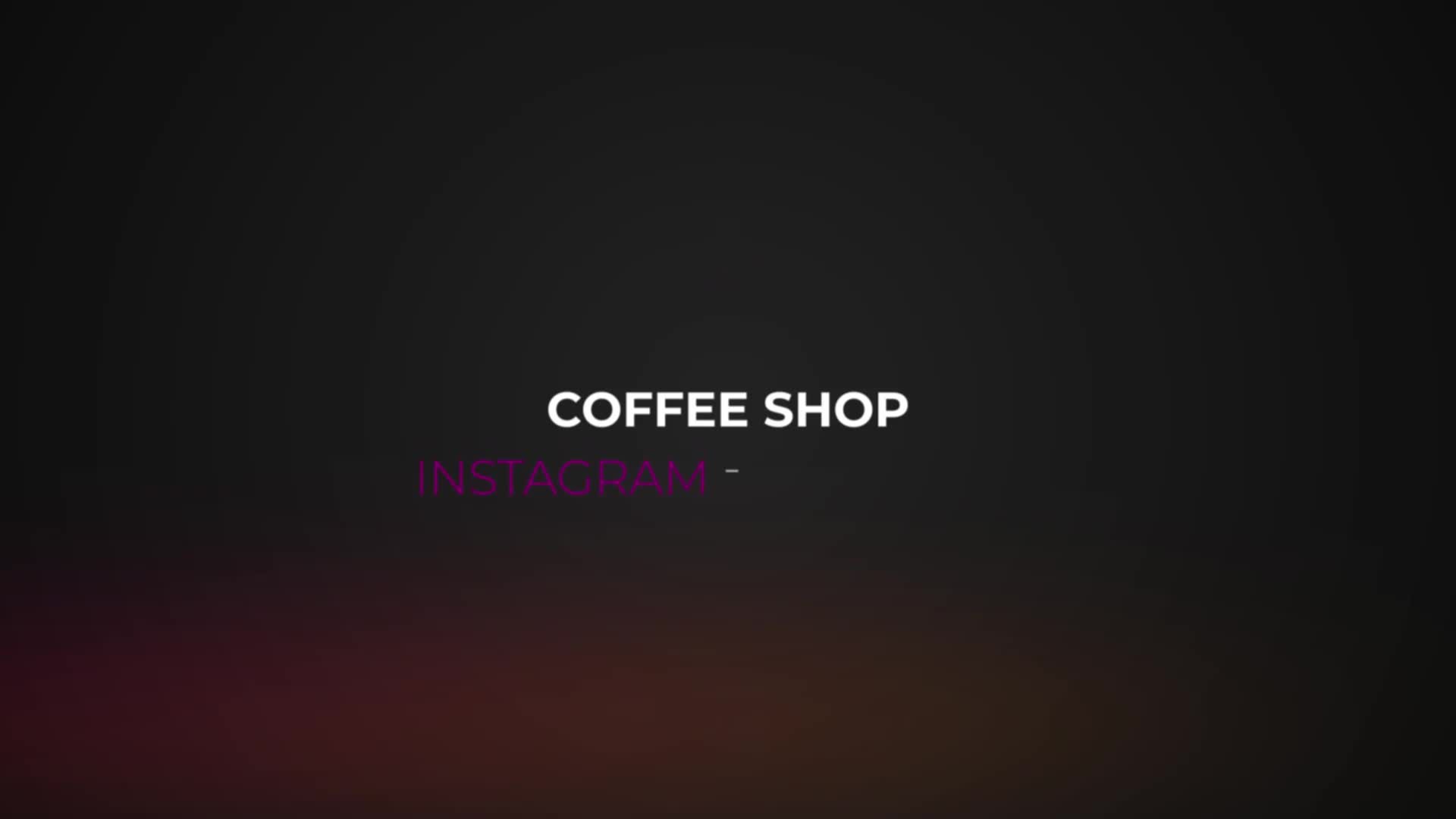 Coffee Shop Promo Videohive 32182550 After Effects Image 1