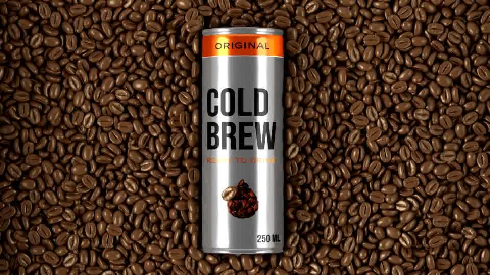 Cold Coffee Can Packaging Mockup Videohive 33590869 After Effects Image 9