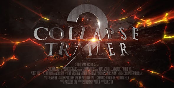 Collapse Trailer - Videohive 17001875 Download