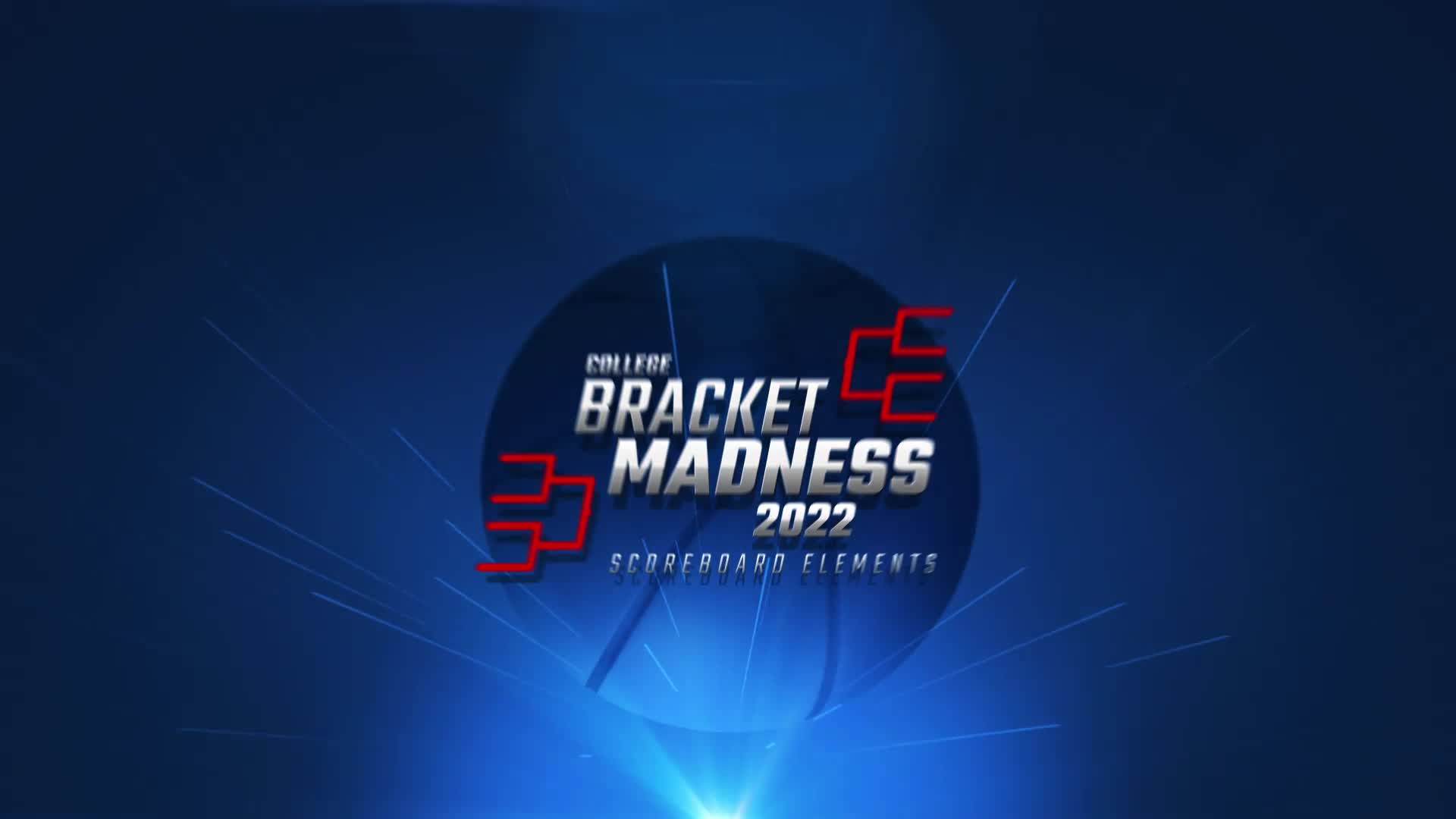 College Basketball Bracket Madness Scoreboard Elements Videohive 36138590 After Effects Image 1