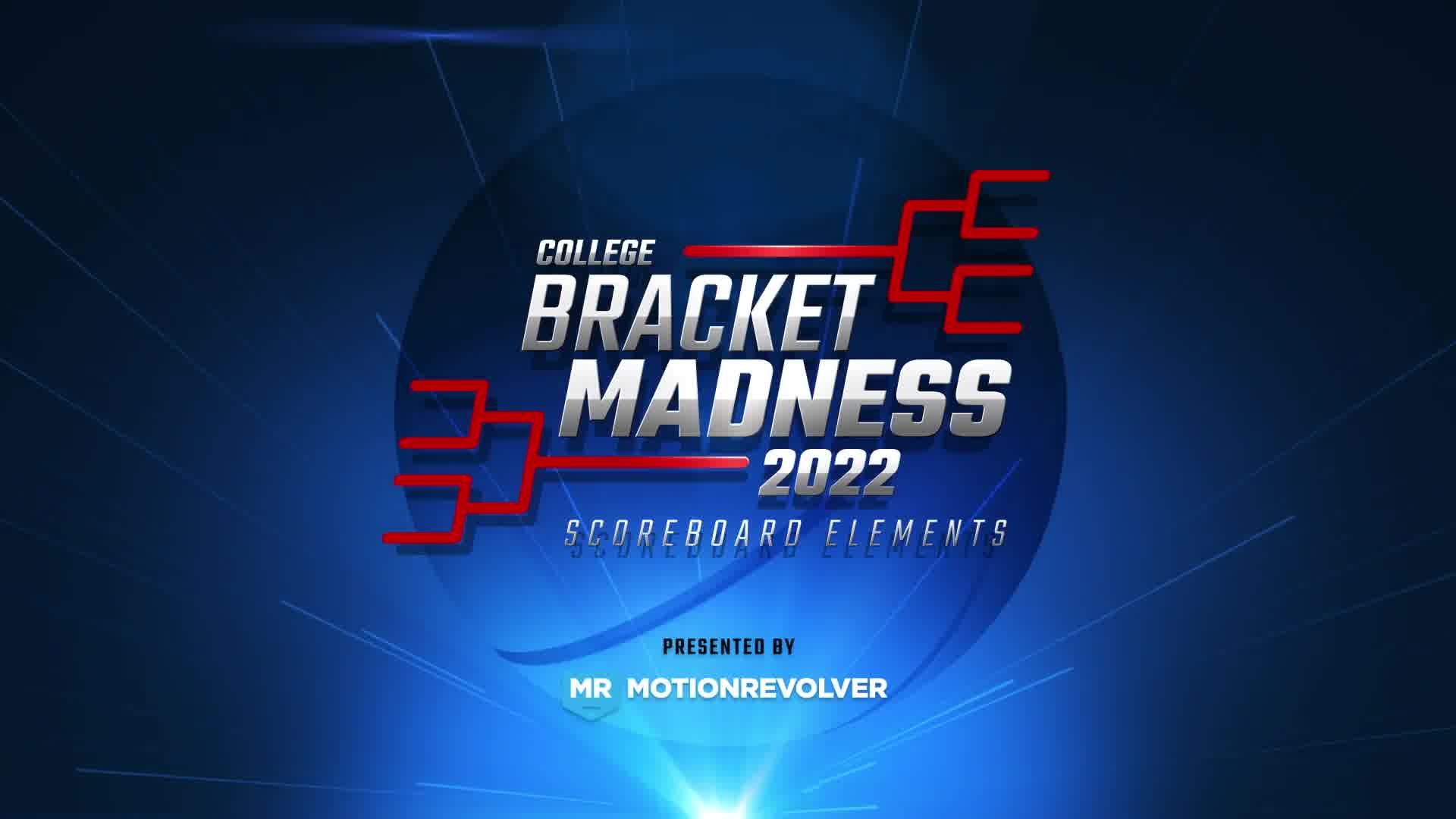 College Basketball Bracket Madness Scoreboard Elements Videohive 36138590 After Effects Image 11