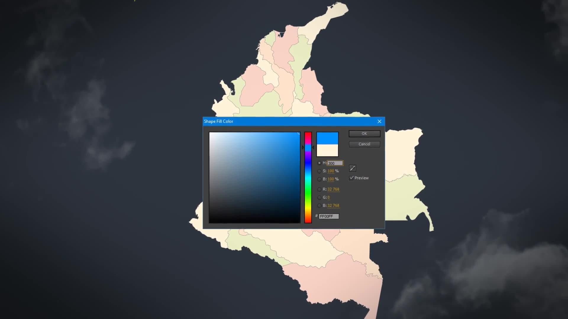 Colombia Map Animation Republic of Colombia Animated Map Kit Videohive 25630440 After Effects Image 3