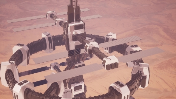 Colony on Mars Planet - Download Videohive 21535394