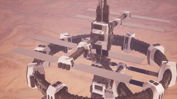 Colony on Mars Planet - Download Videohive 21742637