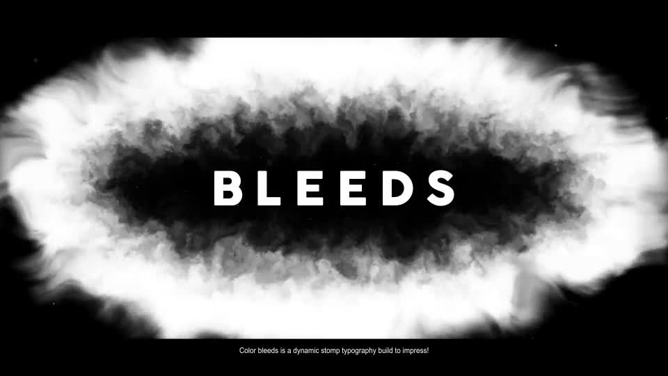 Color Bleeds Dynamic Stomp Typography Videohive 24335901 After Effects Image 1