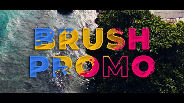 Color Brush Promo - 25831419 Download Videohive
