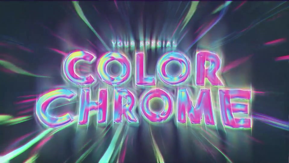 Color Chrome Title & Logo Videohive 36199951 After Effects Image 10