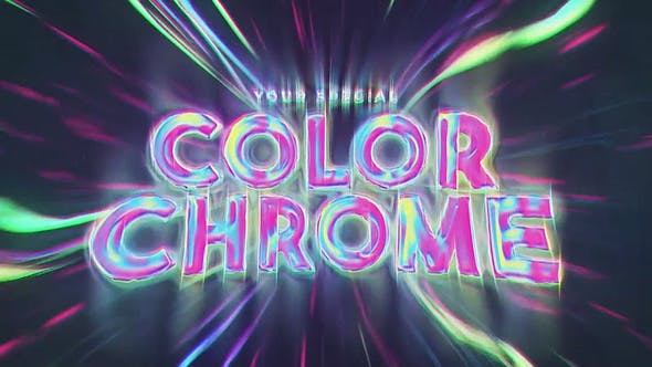 Color Chrome Title - Videohive 37214339 Download
