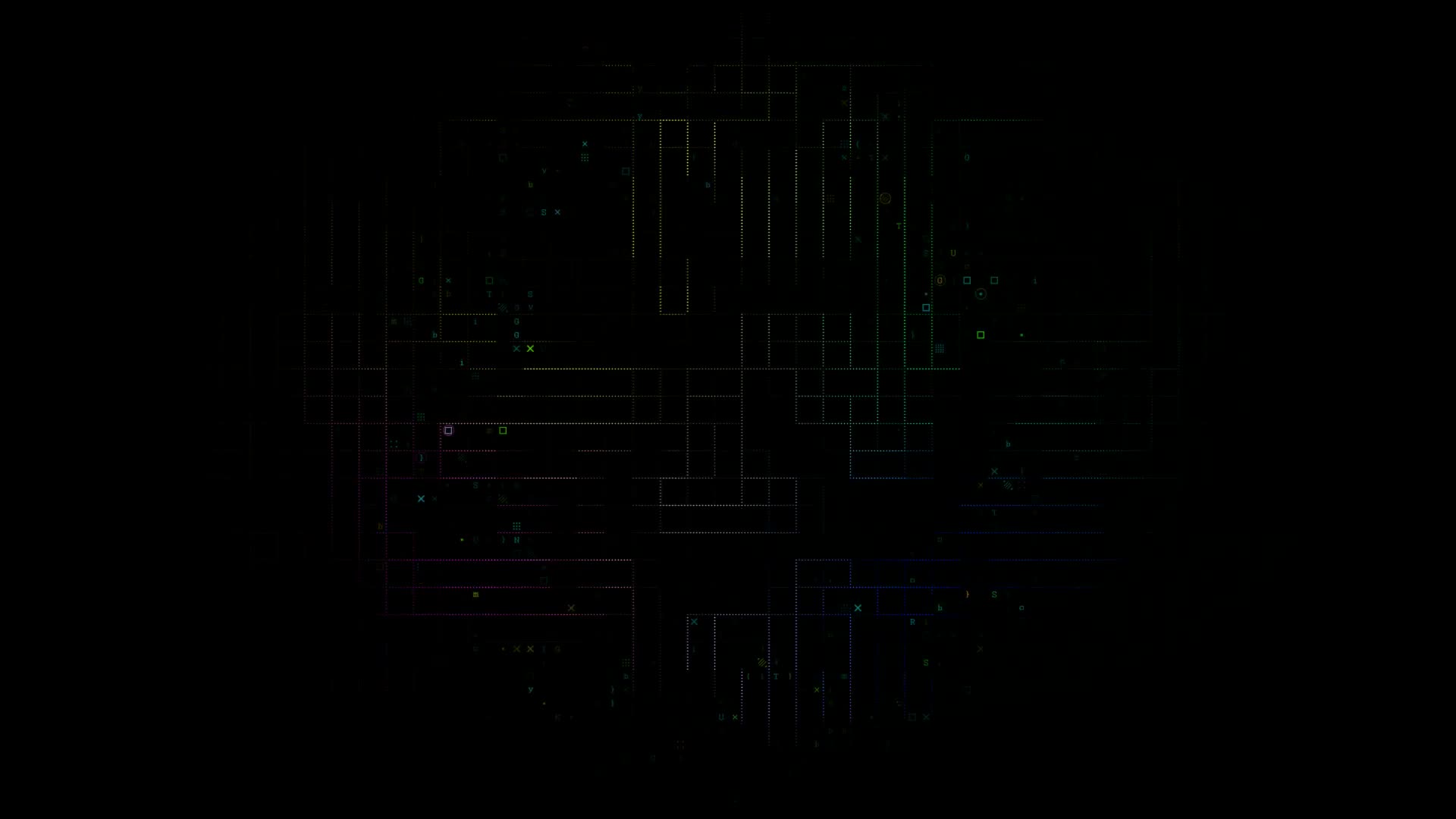 Color Digital Grid Logo Videohive 25297681 After Effects Image 1
