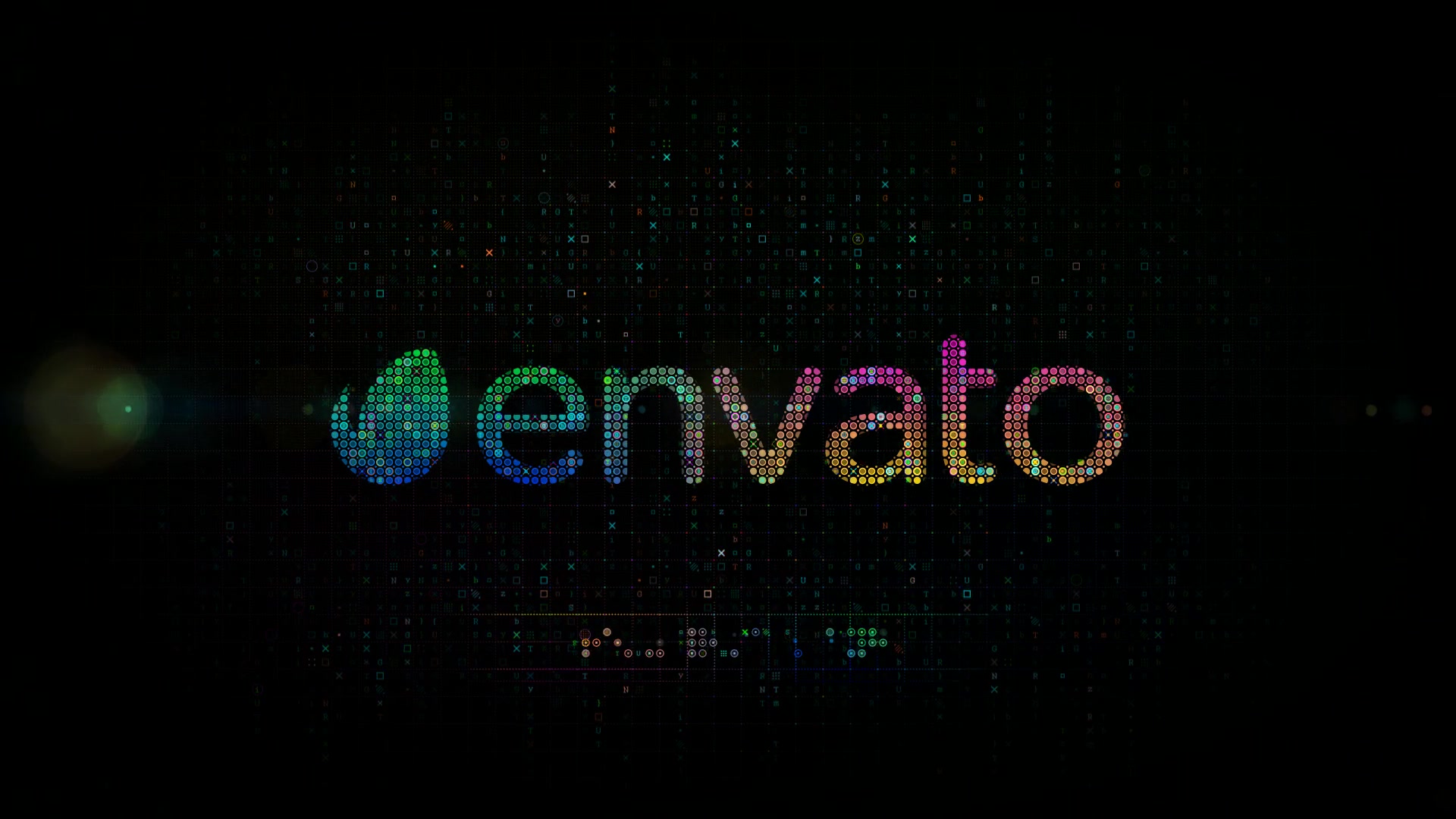 Color Digital Grid Logo Videohive 25297681 After Effects Image 3