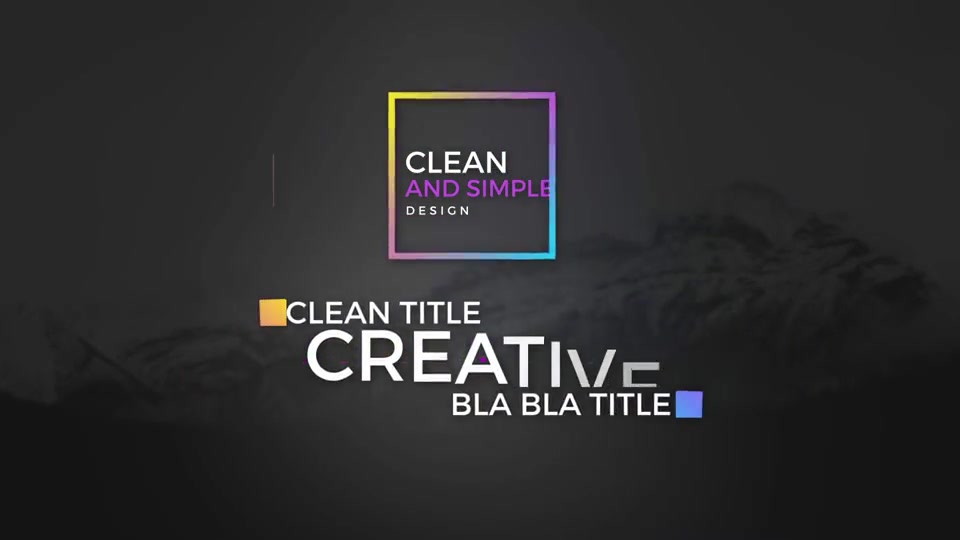Color full Minimal Titles - Download Videohive 19560540