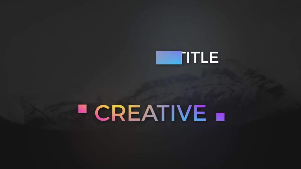 Color full Minimal Titles - Download Videohive 19560540