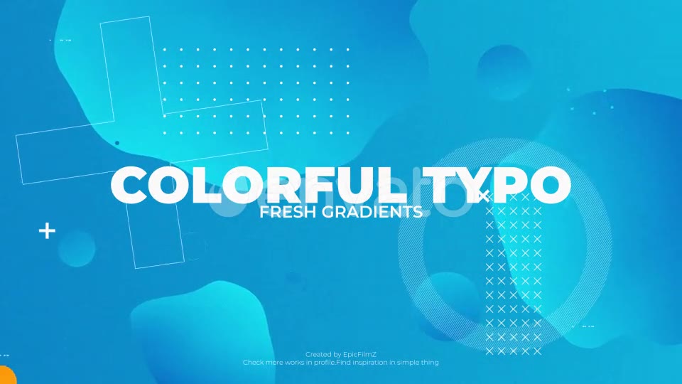 Color Gradient Typo Videohive 39596697 After Effects Image 2