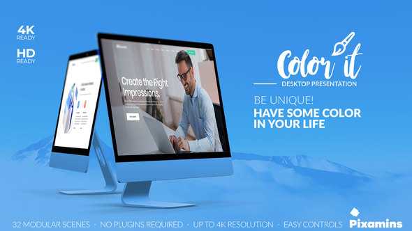 Color it Desktop Presentation - Download Videohive 22832756
